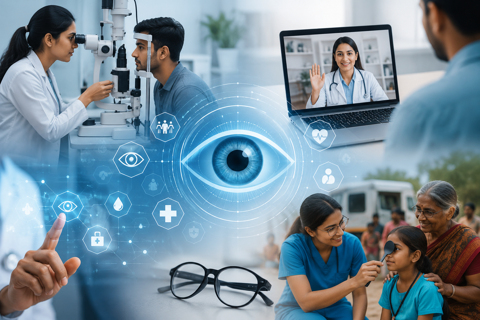 Modern eye clinic
